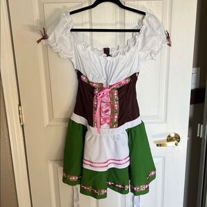 Beer Wench  Costume with Crinoline